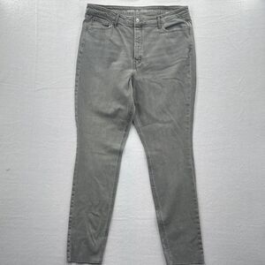 3For$20 Old Navy Light Black Wash High Rise Pop Icon Skinny Tall Pants size:16